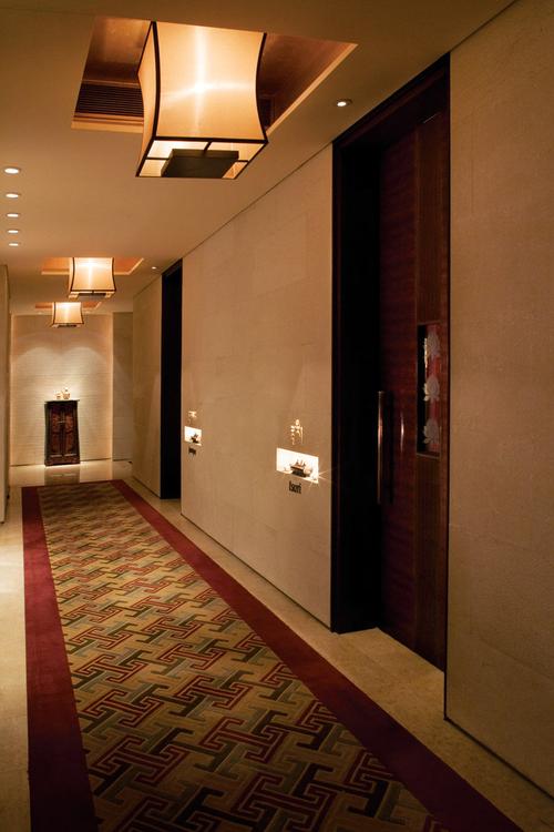 成都香格里拉大酒店现代简约风格宾馆酒店室内装饰装修设计实景图