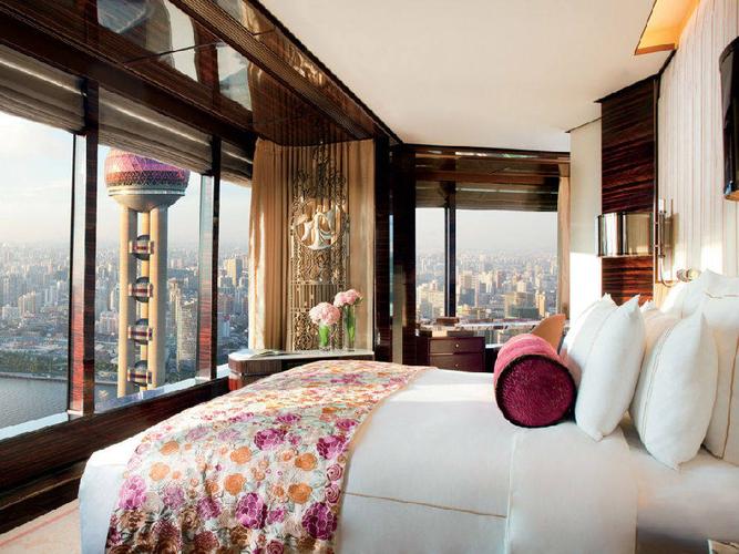 上海浦东丽思卡尔顿酒店古典风格宾馆酒店室内装饰装修设计实景图